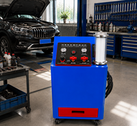 Machine de nettoyage et de lubrification de moteur automobile en acier et fer Amsxzo HY-2001 DC12V avec fonction de rinçage dynamique et statique double et filtre de 3m