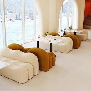 Modern Commercial <b>Sofa</b> Set - Hotel Negotiation Seating & Restaurant Combination - Product Image 6