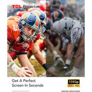 Projecteur intelligent TCL C1 4K avec Google TV, haut-parleurs intégrés, home cinéma portable - Product Image 6