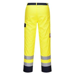 เสื้อผ้าทำงานที่ทนทานต่อเปลวไฟของ5036108249565กางเกงสีเหลืองโปรเปลวไฟเปลวไฟ FR92YERXXL การมองเห็นได้ชัดเจน - Product Image 2