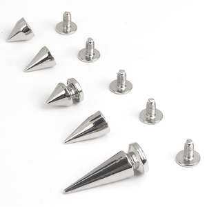 نمط فاقد الفضة القوطية سبائك زين طويلة المسامير مدببة مسمار المسامير المسامير مشبك للملابس الحرف اليدوية الأحذية الجلدية-للملابس - Product Image 3