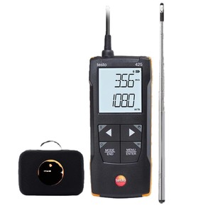 High Digital Thermal Anemometer Testo 425 for Measuring <b>Wind</b> Speed Similar to 416/417 <b>Vane</b> Meter - Product Image 1