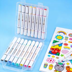 Marcadores Acrílicos <span class=keywords><strong>para</strong></span> Niños con Múltiples Colores y Estuche Portátil <span class=keywords><strong>para</strong></span> Arte, Colorear y Manualidades - Product Image 1