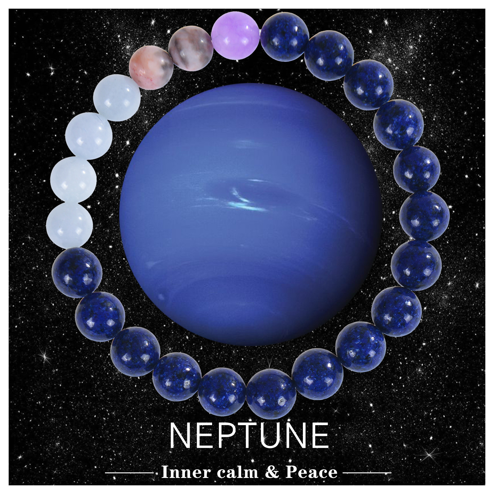 Neptune-one piece star-Multicolored