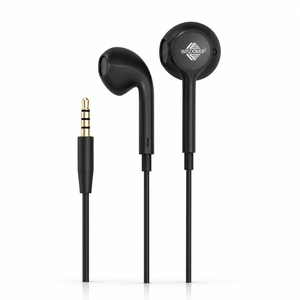 Écouteurs intra-auriculaires filaires stéréo élégants 3,5 mm <span class=keywords><strong>avec</strong></span> micro pour <span class=keywords><strong>iPhone</strong></span>/Samsung/Xiaomi/Huawei - Product Image 1