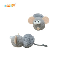 Jouet en feutre pour chaton, personnalisé par le fabricant Famipet, nouveau design sur le thème des animaux d'hiver, jouet en peluche doux et froissé pour chat avec herbe à chat