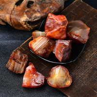 Batu Akik Merah Alami Grosir, Kristal Mineral Tidak Beraturan dari Jiangsu untuk Dekorasi Rumah DIY, Hadiah Unik untuk Koleksi