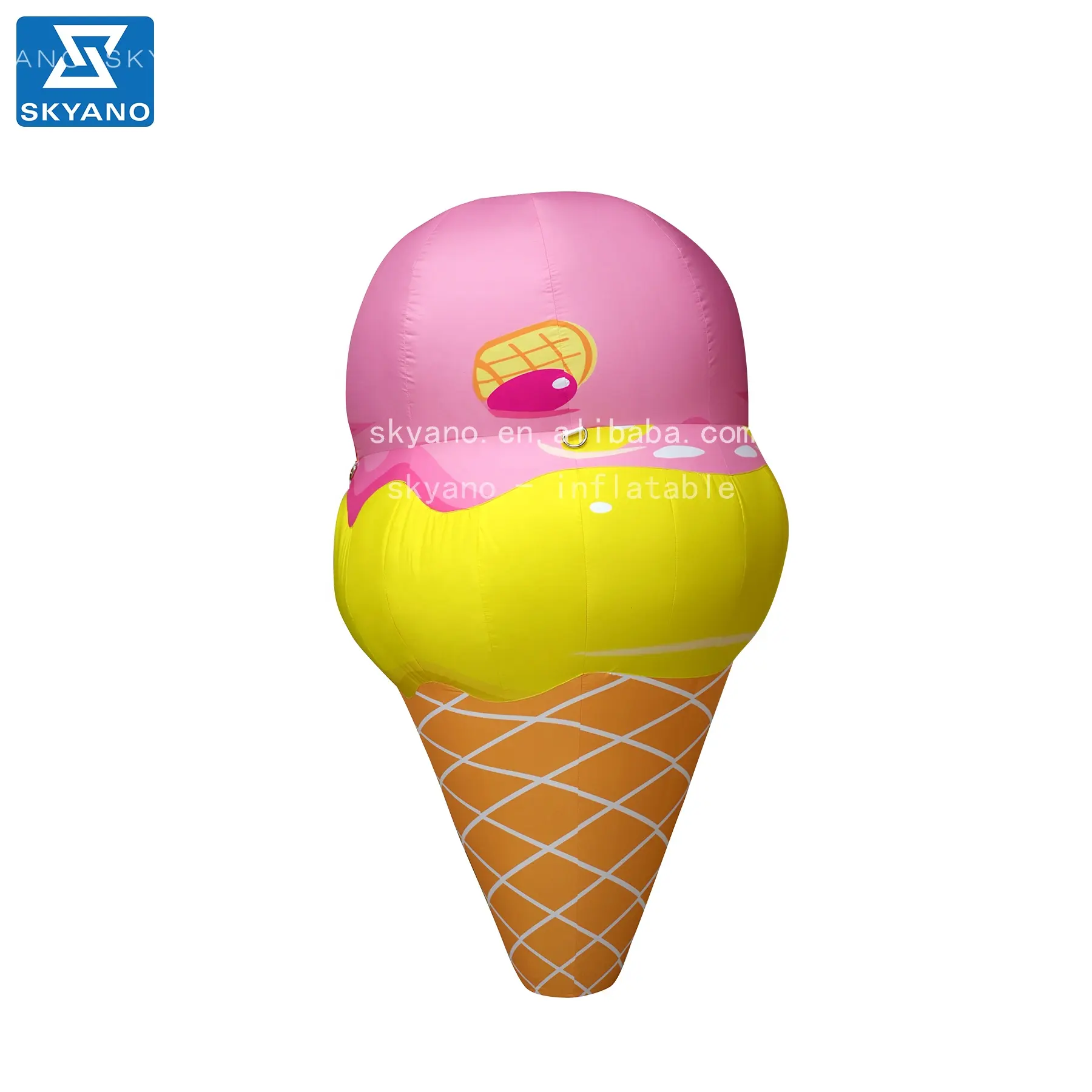 Inflatable Ice Cream bóng Ice Cream quảng cáo điêu khắc tùy chỉnh quảng cáo sản phẩm bơm hơi