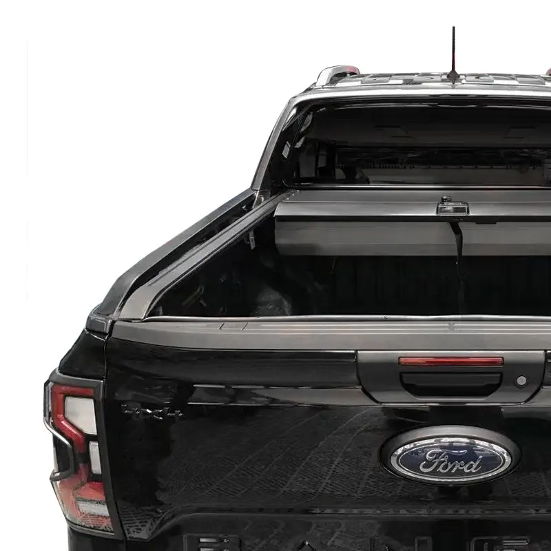 Accessoires de pick-up Housses de camion rétractables de haute qualité F150 Accessoires Housse de tonneau pour Ford Ranger Wildtrak 2023