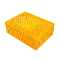 Prix de gros Chiffre d'affaires Box Cage de transport de bétail Caisses de transport de poulets Carton fourni PLC Poulailler Fermes de poulets