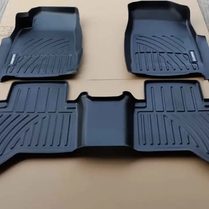 Alfombrillas de Coche 3D TPO/TPE Impermeables de la Marca KQD, Juego Completo de 3 Piezas, Fáciles de Limpiar, Aptas para el Interior del Coche Colorado - Product Image 1