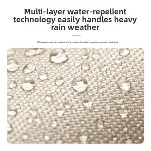 Tente de <span class=keywords><strong>camping</strong></span> extérieure résistante aux UV, auvent solaire à trois poteaux, auvent étoilé imperméable, grand espace pour 30-40 personnes pour les activités événementielles - Product Image 4