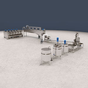 Ligne de production de beurre d'arachide de haute qualité Broyage industriel automatique Homogénéisation Remplissage Mélange - Product Image 4