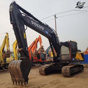 Excavadora Volvo EC210 Usada, 21 Toneladas, Cucharón de 1m³, Marca Sueca, Excavadora de Orugas Grande Original, Pocas Horas, Certificación CE, Segunda Mano - Product Image 2