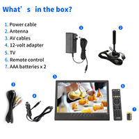 Télévision la plus populaire Mini Smart TV définition standard grande capacité veille moi radio portable écran tactile TV