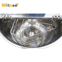 Witbee Edelstahl Elektrische Honigschleuder Automatische Zentrifuge Honig-Kernmotor-Komponente 3 Rahmen 220V/110V 140W