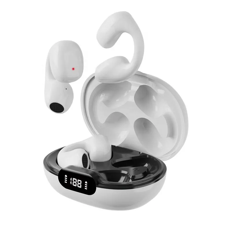 New developed V5.3 TWS sports open-ear earbuds with earclip design to innovate the healthy and comfortable design concept
