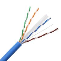 Câble réseau Cat6 haute vitesse 23 AWG en cuivre pur, câble de données Internet LAN Ethernet 4 paires UTP Cat 6, câbles de communication 305 m en boîte