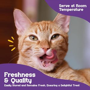 Friandises biologiques pour chats OEM ODM, snacks crémeux à lécher riches en protéines, <span class=keywords><strong>saumon</strong></span>, thon, poulet, morue - Product Image 4