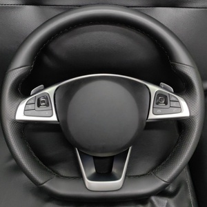 Housse de <span class=keywords><strong>volant</strong></span> pour <span class=keywords><strong>Mercedes</strong></span> Benz W176 W246 W205 C117 R231 R172 C253 AMG C43 GLA 45 X156 - Product Image 1