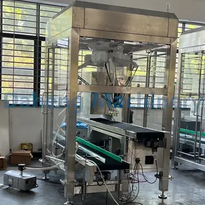 Máquina automática profesional de embalaje de cartón con robot empacador de cajas delta