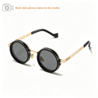 Lunettes de soleil polarisées créatives MOSI Modèle 8128, faites à la main, réglables, ND UV400, pour appareil photo – Idéales pour les voyages en extérieur, en métal, personnalisables