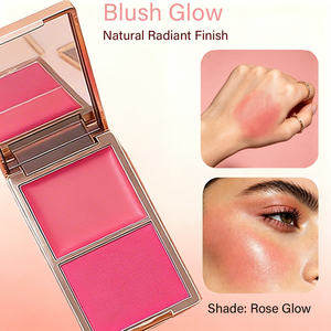 Nuovi Arrivi: Palette Blush 2 in 1 in 10 Tonalità Dorate, Etichetta Privata, Blush in <span class=keywords><strong>Crema</strong></span> e Polvere con Finitura Opaca e Luminosa per <span class=keywords><strong>Pelle</strong></span> <span class=keywords><strong>Sensibile</strong></span> - Product Image 5