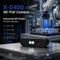 Module de caméra 3D iToF X-D400 pour l'éducation STEM, le développement robotique, les tests R&D, la perception de la profondeur des machines, capteur optique