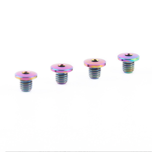 <span class=keywords><strong>Shimano</strong></span> <span class=keywords><strong>MT200</strong></span> M6000/7000/8000/9000/6100/7100/8100的Gr5安装自行车公路自行车液压制动缸钛螺栓 - Product Image 4