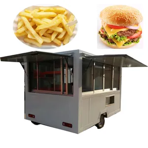 Factory Supply Hot dog mobile food trailer