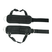 Sangles de cheville de gymnastique pour les machines à câbles Leg Glute Kickback Menottes de cheville rembourrées Exercice Fitness Sangle de cheville réglable