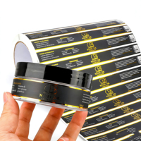 Impression d'étiquettes personnalisées pour flacons de produits de beauté en PVC, résistantes à l'eau, avec logo personnalisé, pour parfums, rouges à lèvres et soins de la peau, couleur personnalisée