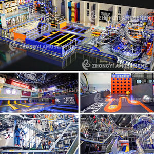 Aire de jeux intérieure commerciale personnalisable, labyrinthe, <span class=keywords><strong>parc</strong></span> d'attractions, équipement de jeu souple, centre de divertissement pour enfants - Product Image 5