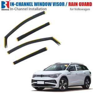 Pare-pluie pour fenêtres de Volkswagen ID6 |   Pare-soleil de voiture et déflecteurs de fenêtre |   Accessoires déflecteurs de vent pour fumeurs - Product Image 1