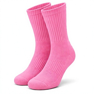 High Quality Wholesale Cotton Crew <b>Socks</b> Custom Logo Embroidery Jacquard Knitted Sports <b>Socks</b> for Men <b>Women</b> Casual Fashion - Product Image 1