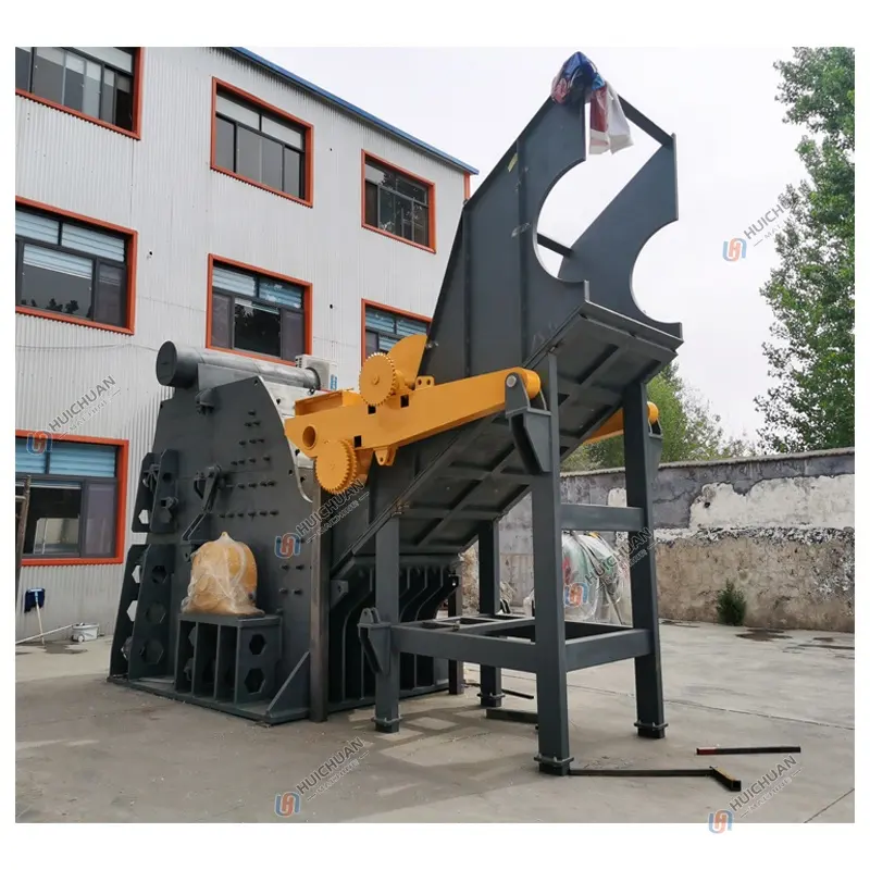 Machine for Recycling Waste Metal Iron Sheet Crusher Large Capacity Recycling Waste Crusher Aluminium Plastic Metal Scrap