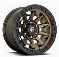 Jantes en alliage bronze usinées à rayons multiples de 17, 18 et 20 pouces avec simulation de beadlock pour 4x4, pick-up, SUV, Wrangler, Hilux, Dmax