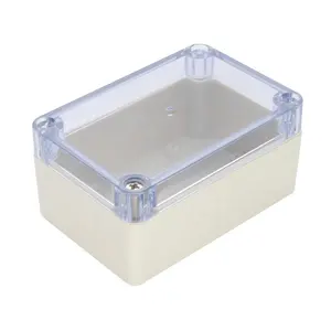 China factory waterproof plastic enclosure ABS transparent cover junction box IP 65