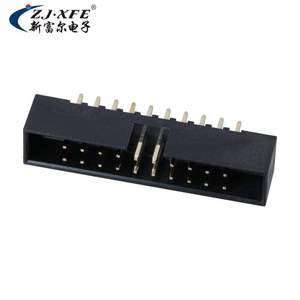Connecteur de boîtier H=5.7, pas de 2.0mm, thermoplastique haute température, type V/T, finition dorée - Product Image 3