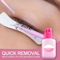 Dissolvant de colle pour extensions de cils professionnel Jaunty Sky Private Label, dissolvant de colle pour cils en boîte personnalisée