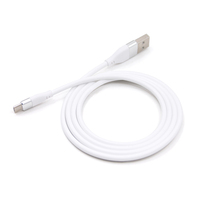 Pabrik Grosir Termurah 1M/2M/3M TPE USB Kabel Pengisian Cepat untuk iPhone atau Tipe C