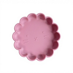 Ensemble de vaisselle pour bébé en silicone de qualité alimentaire sans BPA, sans PVC, sans phtalates, bol à ventouse antidérapant, cuillère souple, lave-vaisselle, pour enfants - Product Image 4