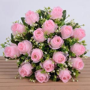 18 cabezas <span class=keywords><strong>de</strong></span> <span class=keywords><strong>rosas</strong></span> artificiales para <span class=keywords><strong>novia</strong></span>, <span class=keywords><strong>rosas</strong></span> <span class=keywords><strong>de</strong></span> seda, <span class=keywords><strong>ramo</strong></span> <span class=keywords><strong>de</strong></span> <span class=keywords><strong>rosas</strong></span> <span class=keywords><strong>de</strong></span> boda falsas para el hogar, jardín, fiesta, decoración Floral - Product Image 5