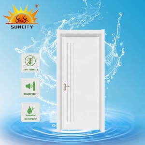 Suncity PORTES WPC portes en bois étanches salle de bain chambre appartement entrée <span class=keywords><strong>pas</strong></span> cher prix <span class=keywords><strong>d</strong></span>'usine vente en gros <span class=keywords><strong>Porte</strong></span> WPC - Product Image 4