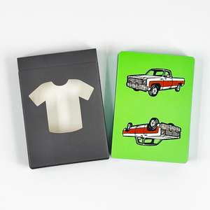 Kostenlose Muster Individuelles Design Bedruckte Belote-Spielkarten Französische Spielkarten mit Eigenem Logo für Familien- und Partyspiele - Product Image 3