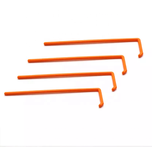 Disposable Plastic Cell Spreader L Shaped Orange Sterile For <b>Lab</b> Use Individual Packing - Product Image 3