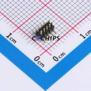 BX-PZ1.0-2-5PWZ Pin Header SMD,P=1mm Connector ( Pin Structure: 2x5P )( Pitch: 1mm )( Row Spacing: 1mm ) - Product Image 1