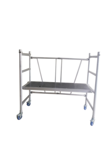 Costruzione di Uso Mobile Scaletta Rampicante Pieghevole In Alluminio Ponteggi Torre <span class=keywords><strong>Con</strong></span> La Rotella - Product Image 5