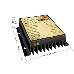 Contrôleur de charge éolienne MPPT 800W (12V/24V automatique) |   Accélérateur à faible vitesse de vent 30A et frein étanche pour batterie LiFePO4 W750 - Product Image 1