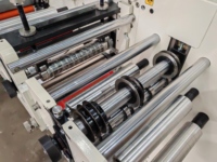 Machine d'impression flexographique industrielle JR27-7C, largeur maximale 265 mm, longueur 195-400 mm, certifiée CE, équipement de traitement d'étiquettes